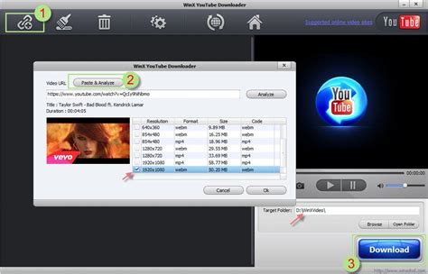 Pick format you like and go for it. . Download a video downloader